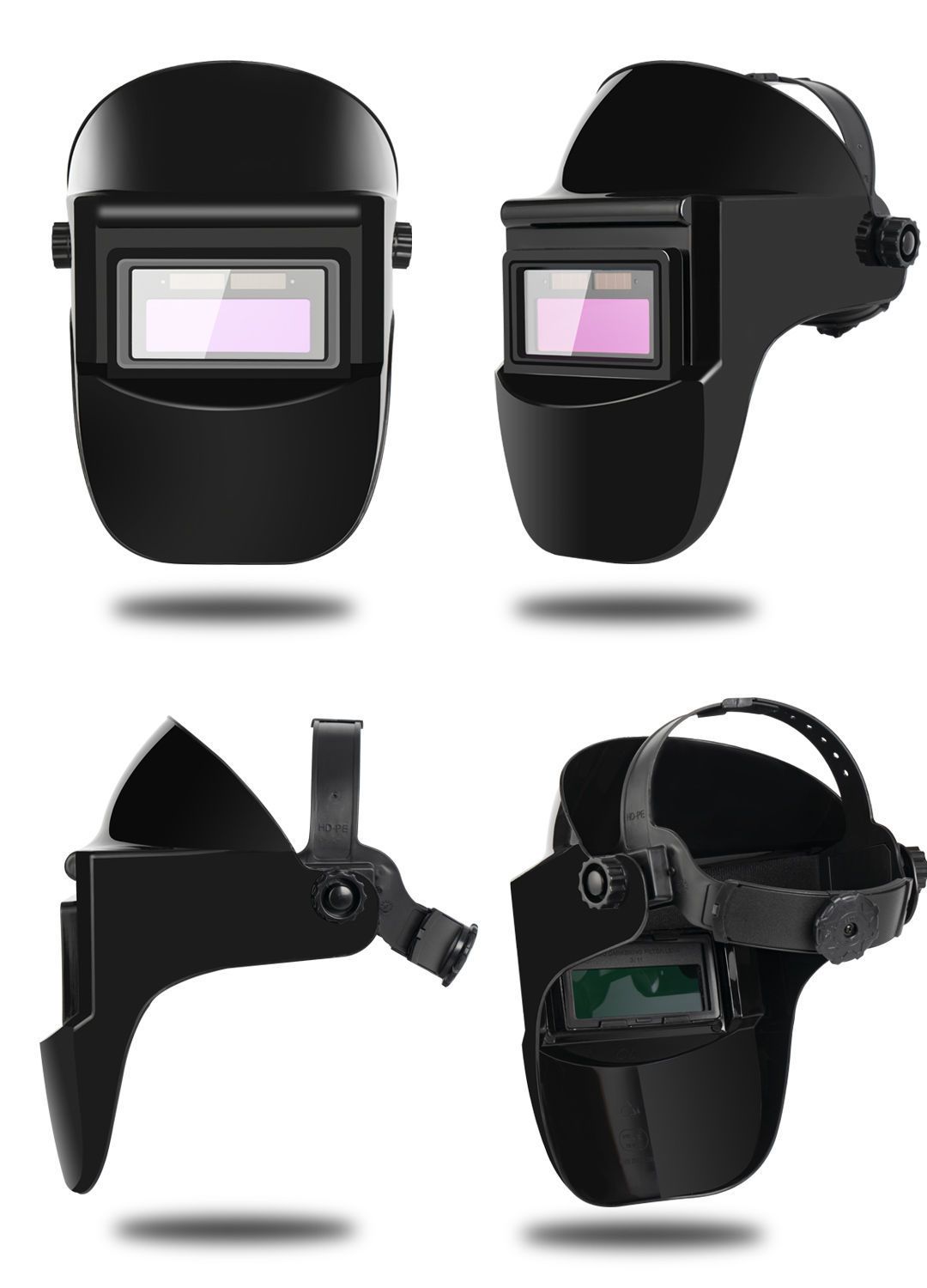 Auto-Dim Solar Welding Helmet