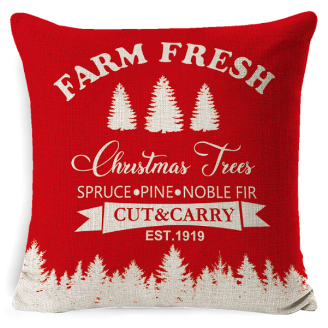 DECORate Christmas Theme Pillowcase