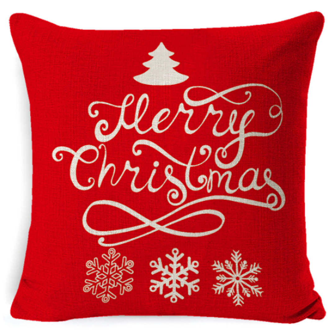 DECORate Christmas Theme Pillowcase