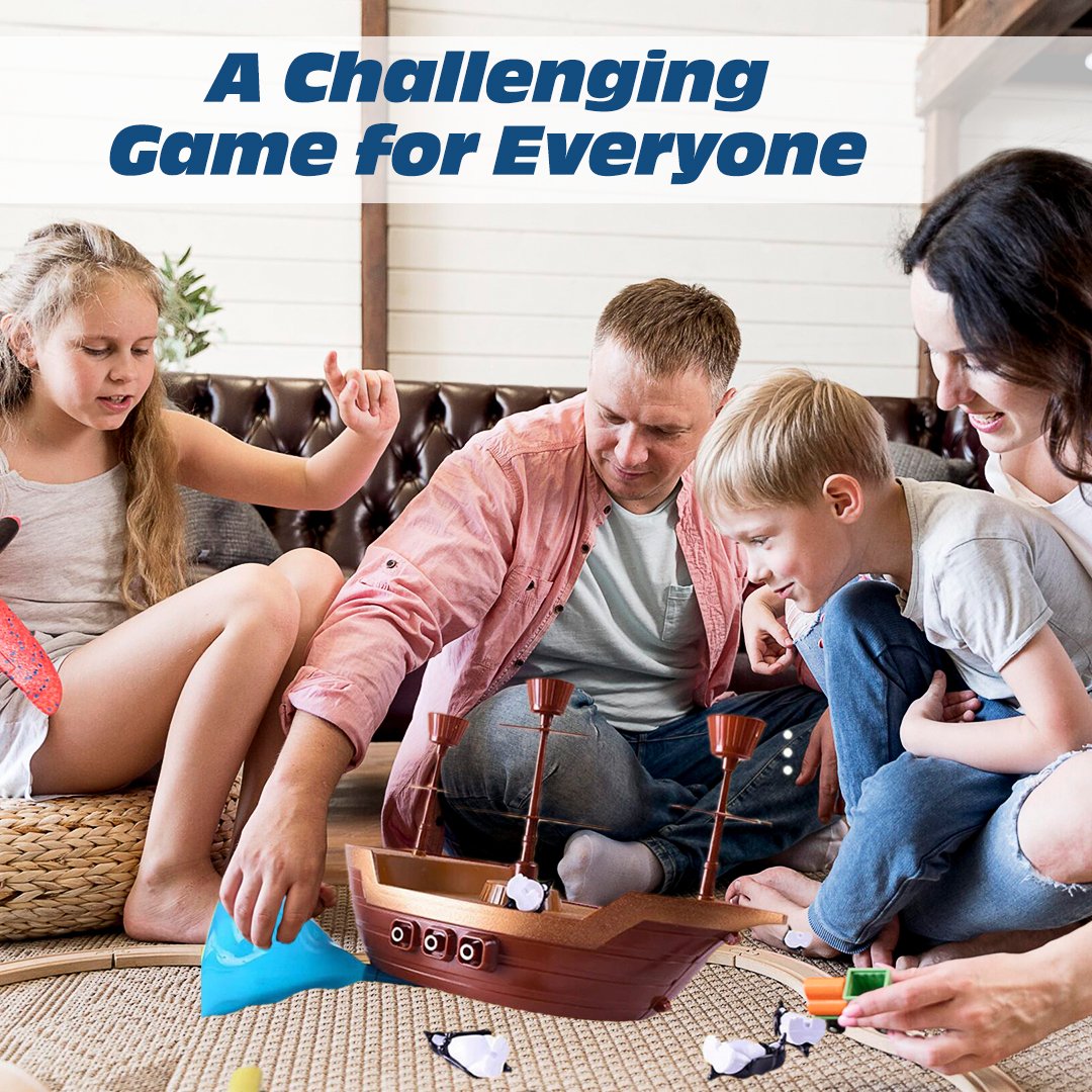 CrazyGames Penguin Pirate Ship Balance Game