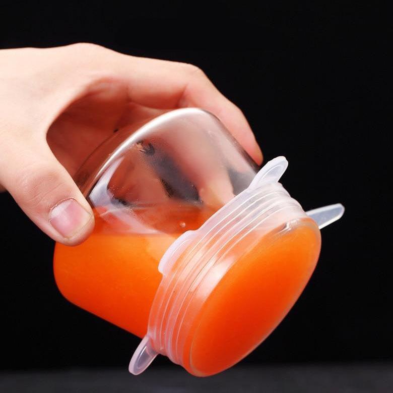 Reusable Stretch n' Seal Lids - 6 Piece Set