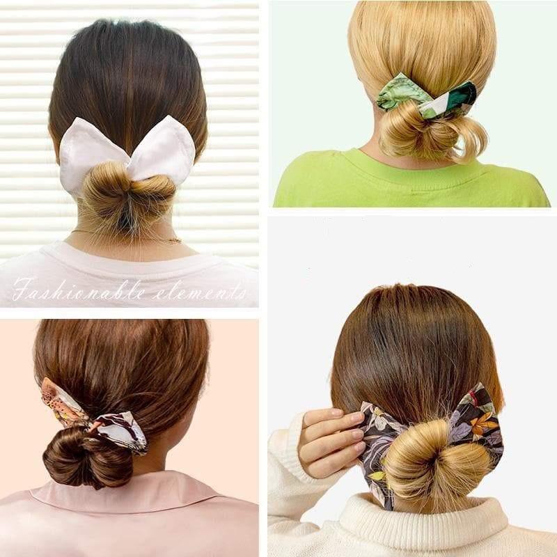 FLORAL DEFT BUN