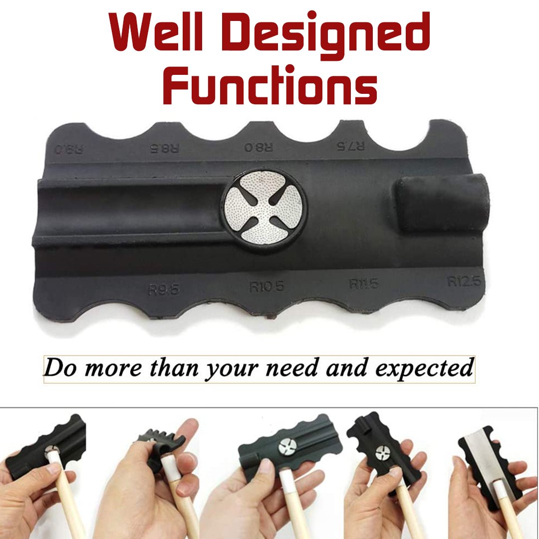 BilliardPRO 5-in-1 Cue Tip Repair Kit