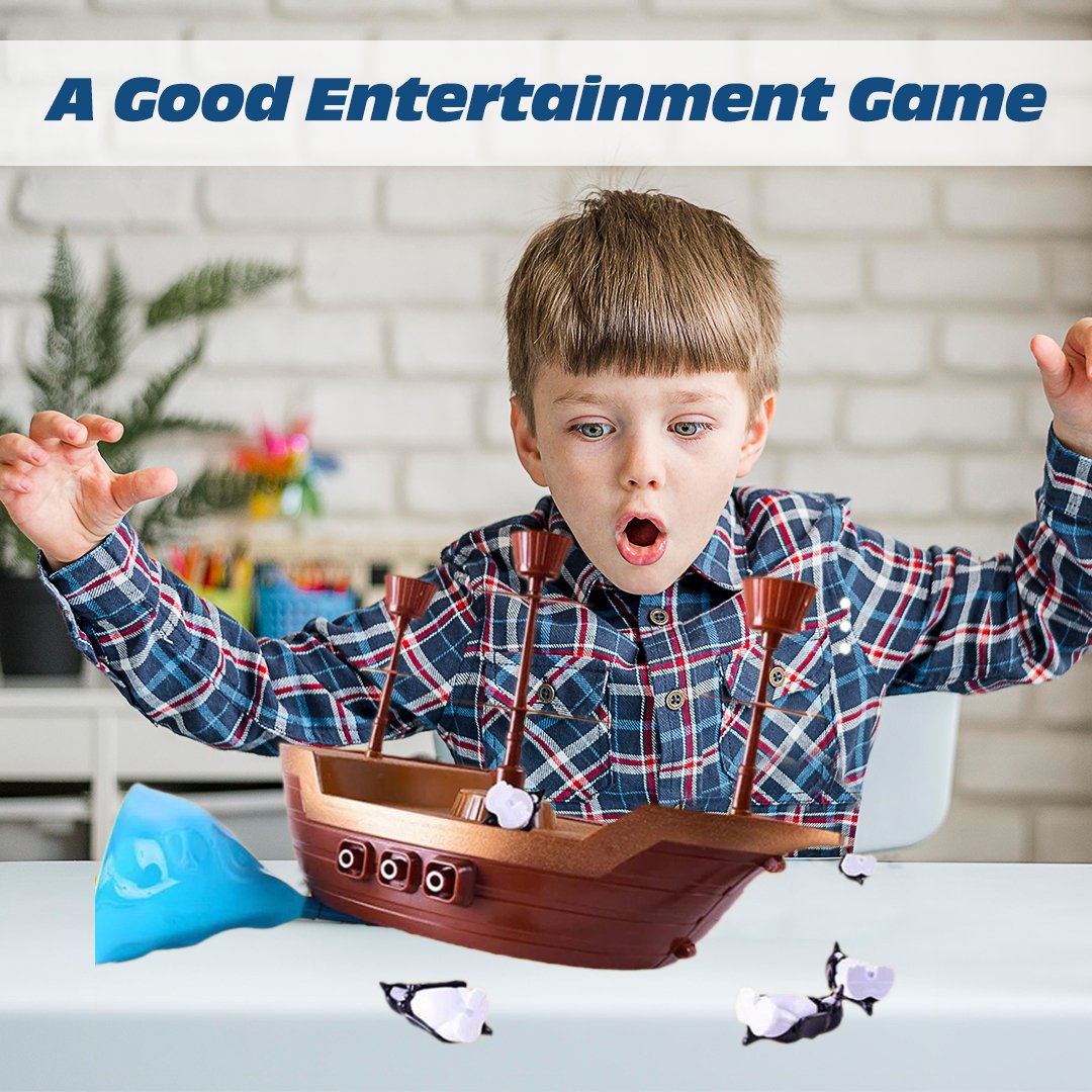 CrazyGames Penguin Pirate Ship Balance Game