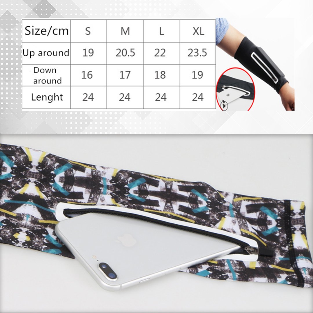 CHOMP Elastic Forearm Warmer with Phone Bag