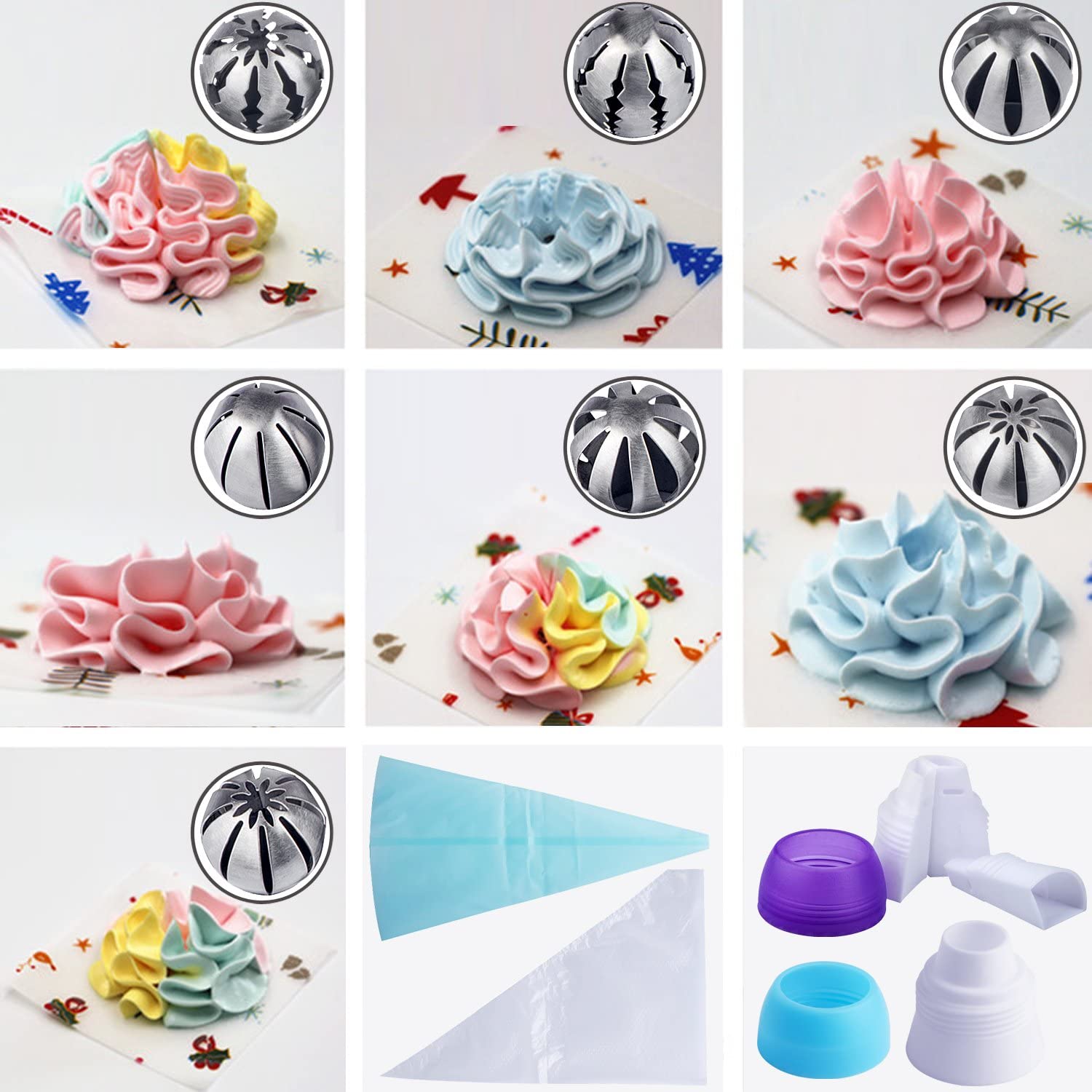 Cake Decor Piping Nozzle Set