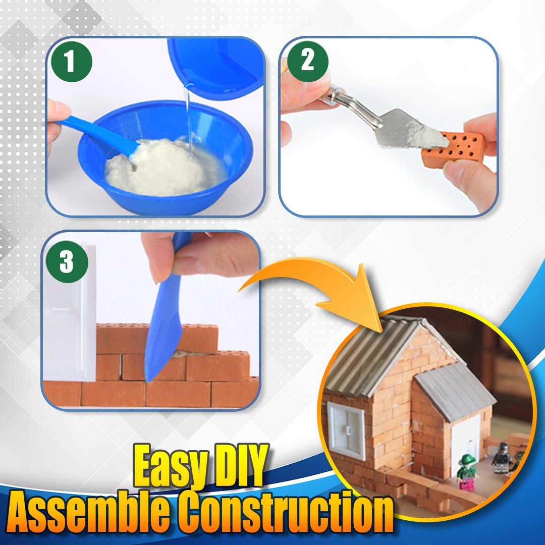 Artsy Kids Miniature Brick Simulation Building Blocks