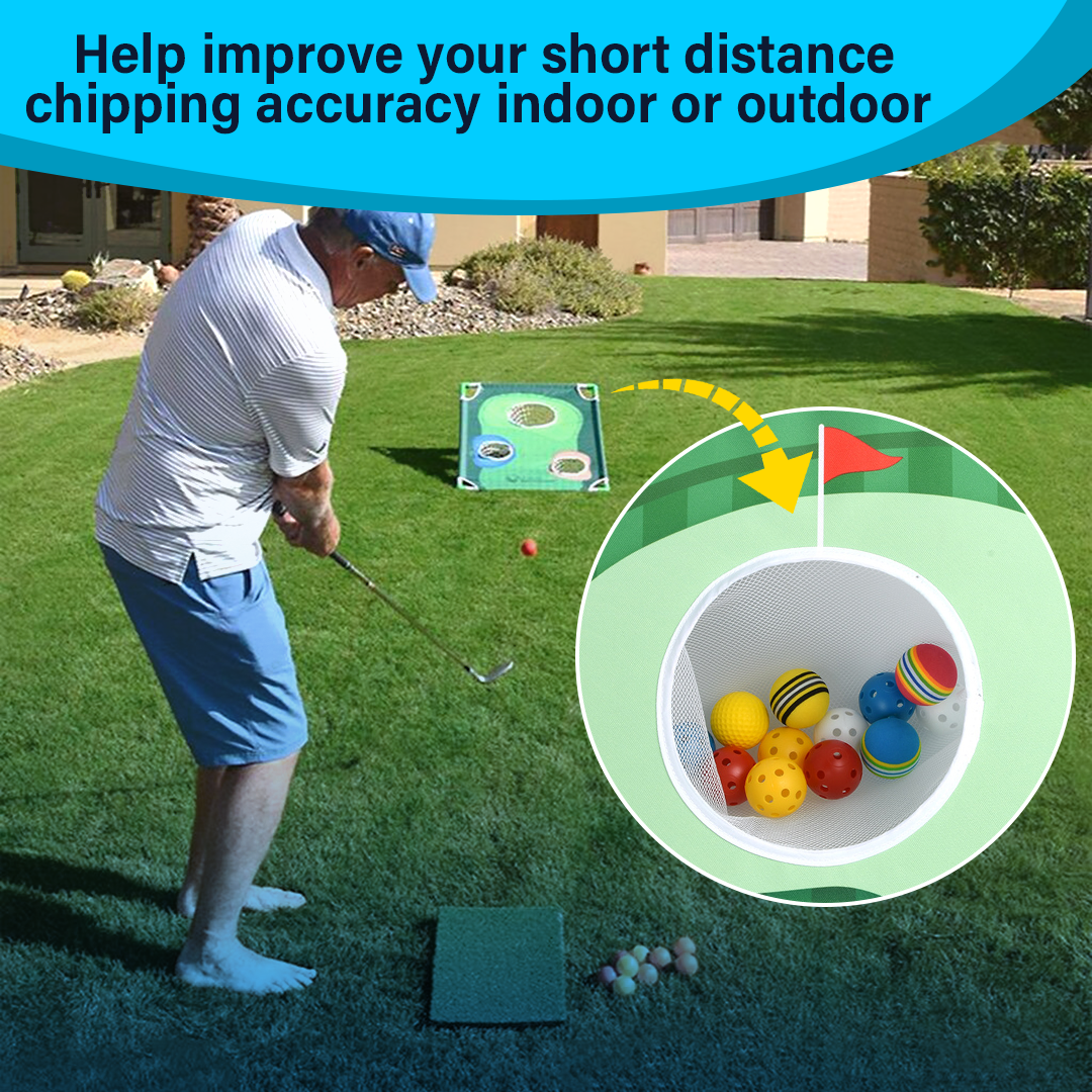 ATZ Foldable Golf Chipping Practice Net