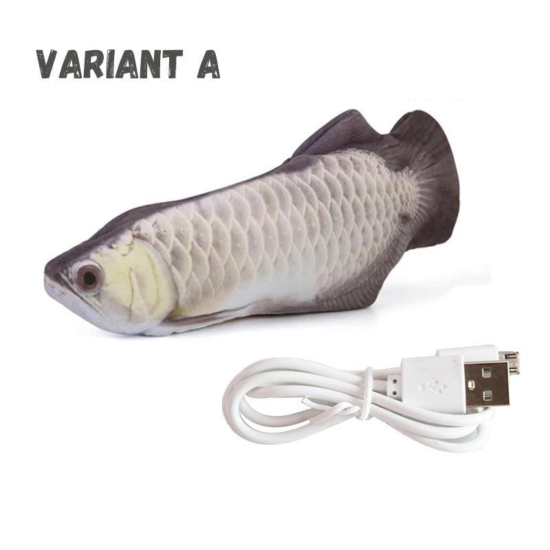 Floppy Fish Cat Plushie