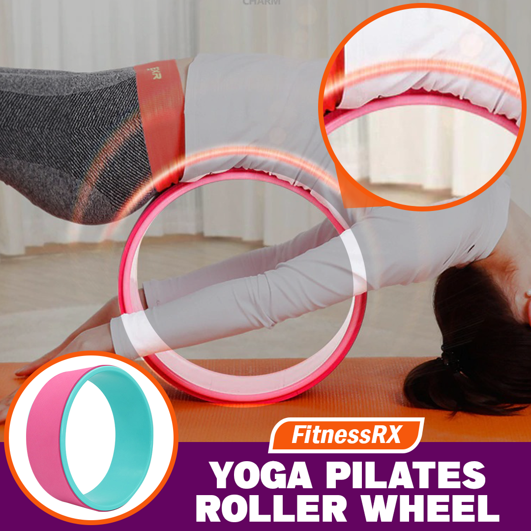 FitnessRX Yoga Pilates Roller Wheel