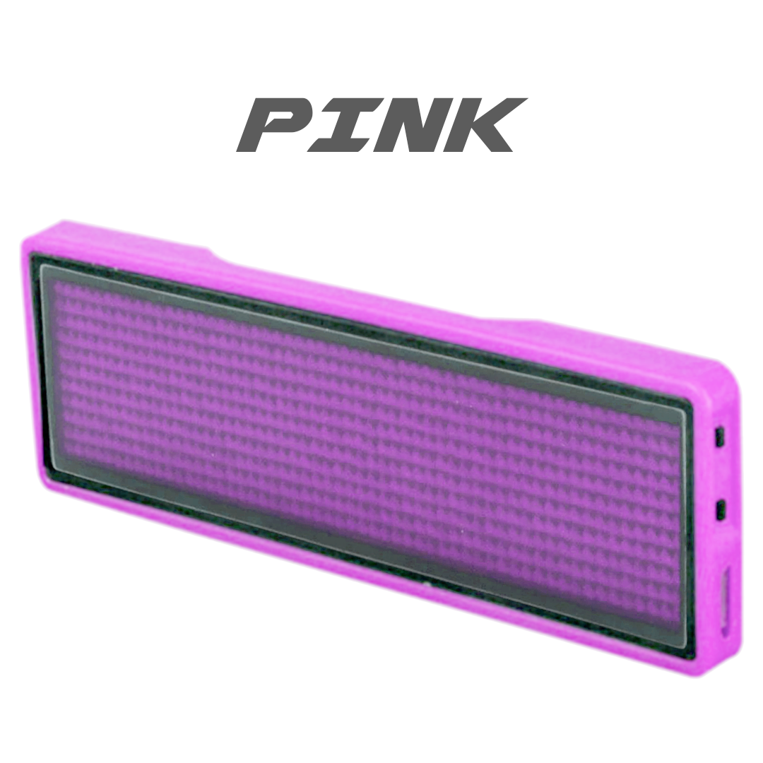 DigiPLUS Bluetooth LED Name Badges