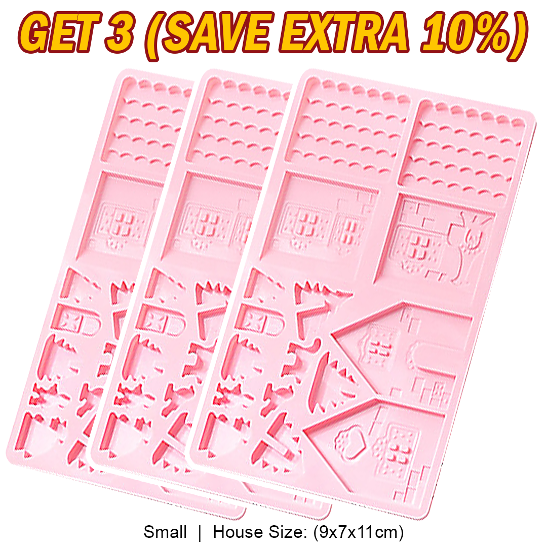 DIYMe! Gingerbread House Mold Set