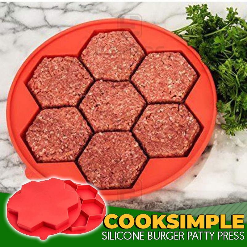 CookSimple Silicone Burger Patty Press