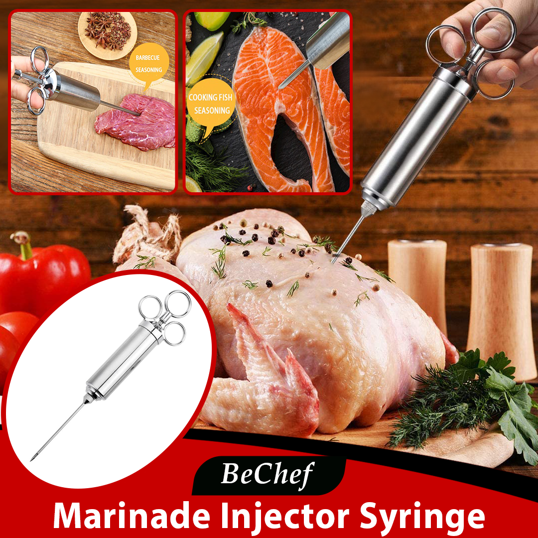 BeChef Marinade Injector Syringe