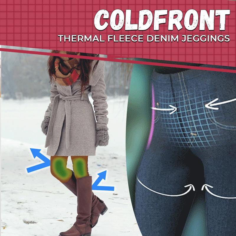 ColdFront Thermal Fleece Denim Jeggings