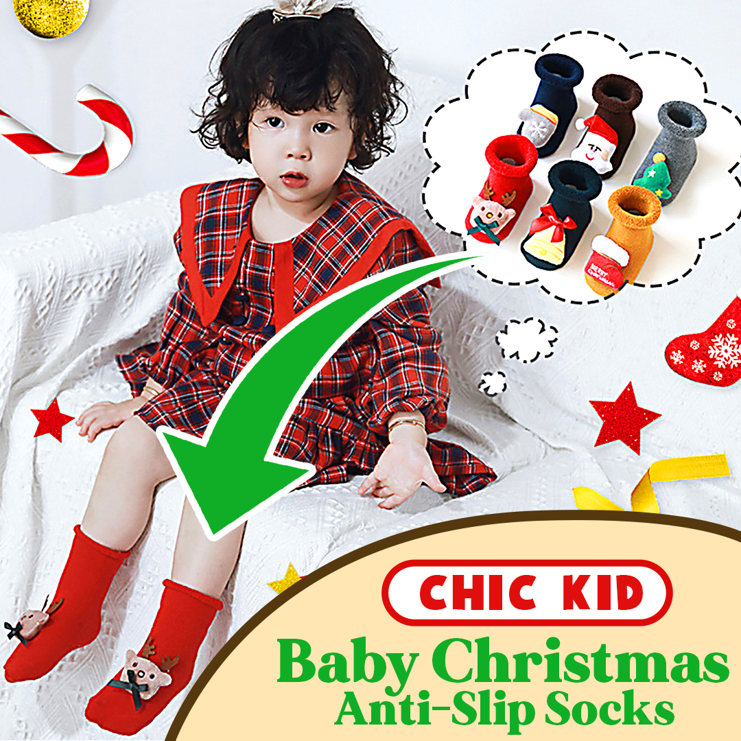 Chic Kid Baby Christmas Anti-Slip Socks