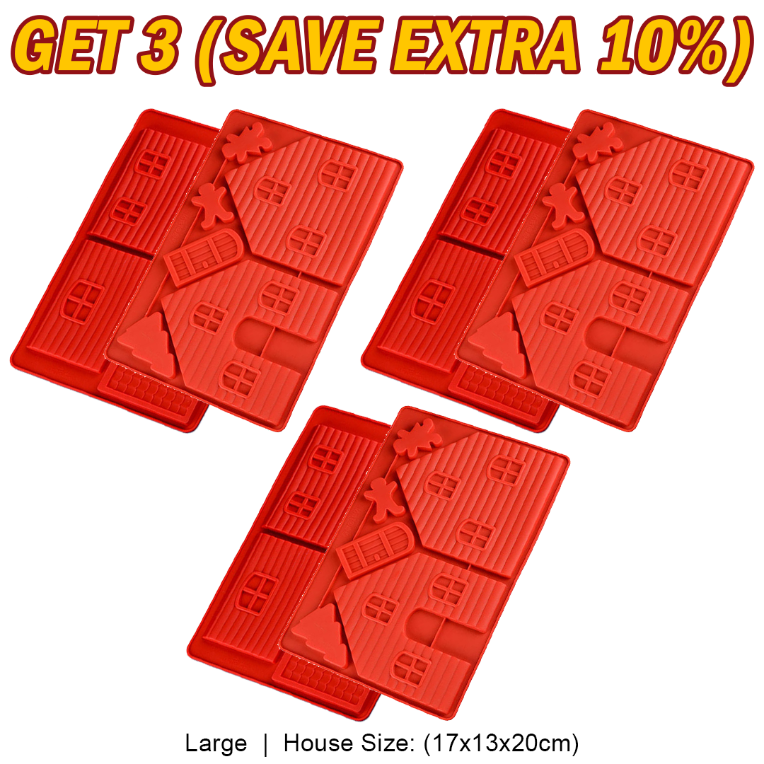 DIYMe! Gingerbread House Style Mold Set