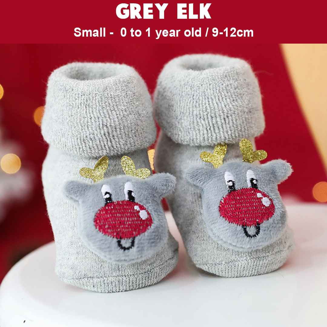 Chic Kid Baby Christmas Anti-Slip Socks