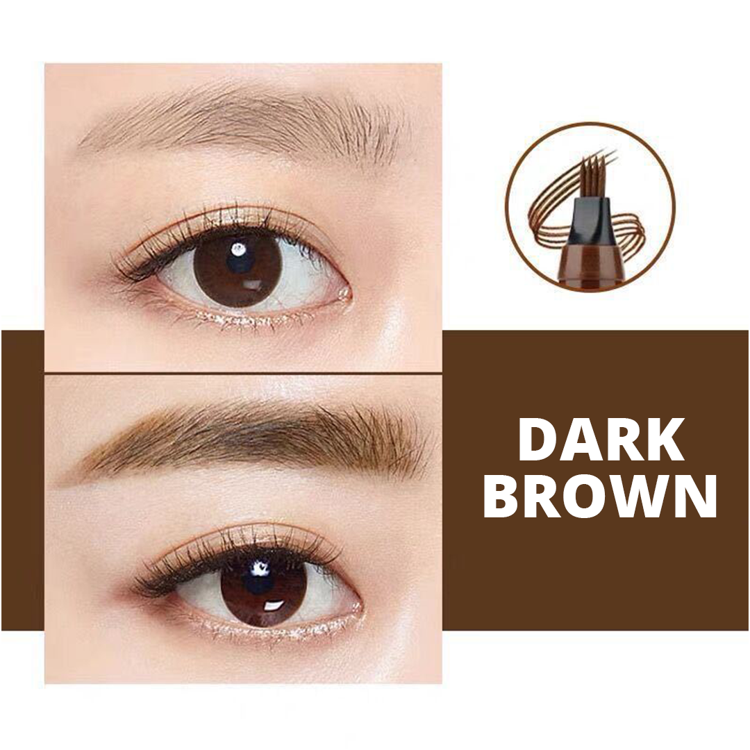 BS2TY 4 Fork Tip Eyebrow Tattoo Pencil