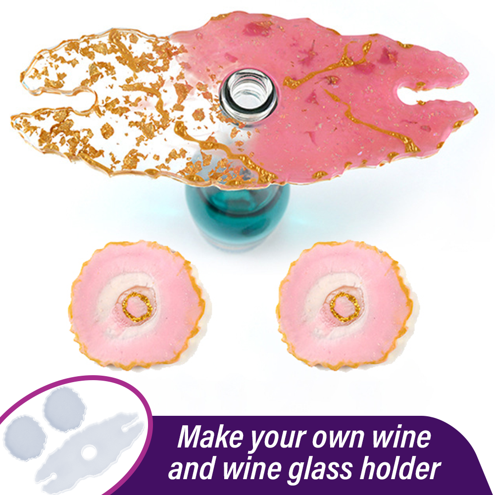 Cheery Wine Rack Silicone Resin Mold