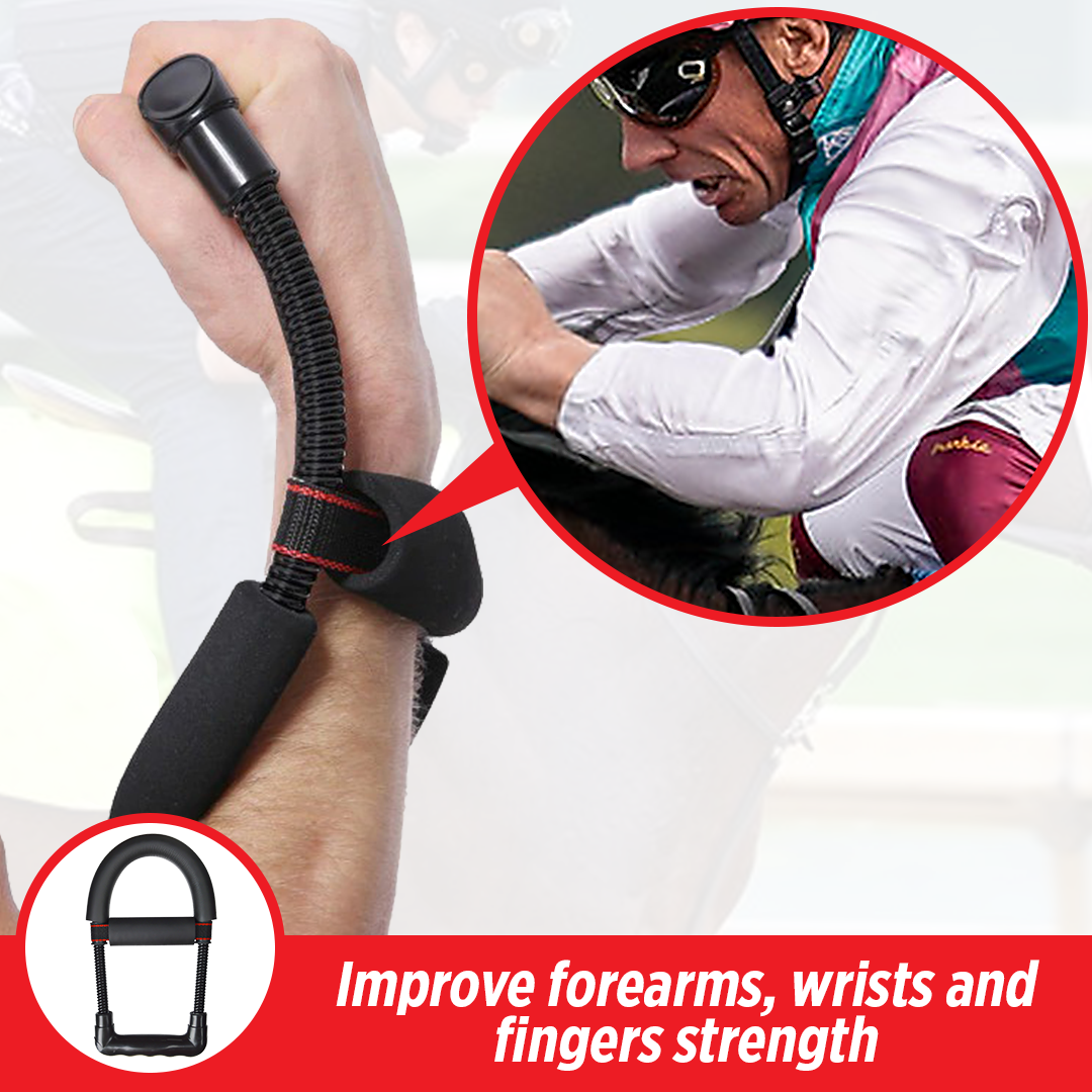 BHURG Portable Forearm and Wrist Trainer for Horseriding
