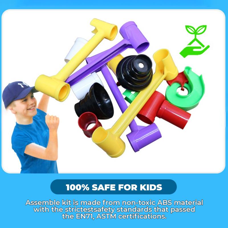 DIY Marble Run Assemble Kit