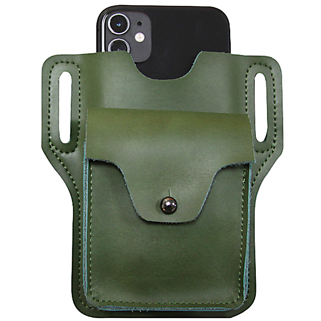 PrimeLeather Phone Storage Belt Bag