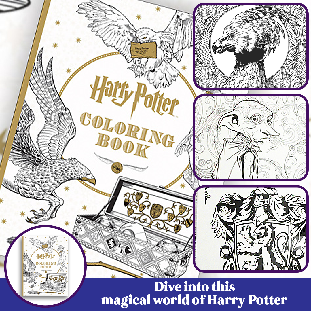 Arts & Whims Mandalas Whimsical Coloring Book Set