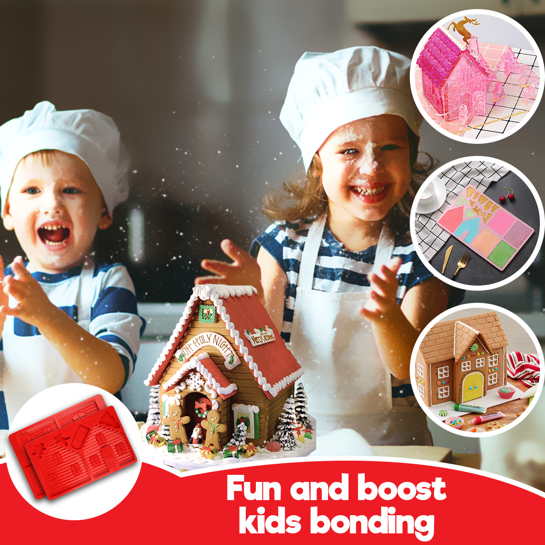 DIYMe! Gingerbread House Style Mold Set