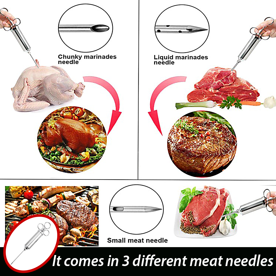 BeChef Marinade Injector Syringe
