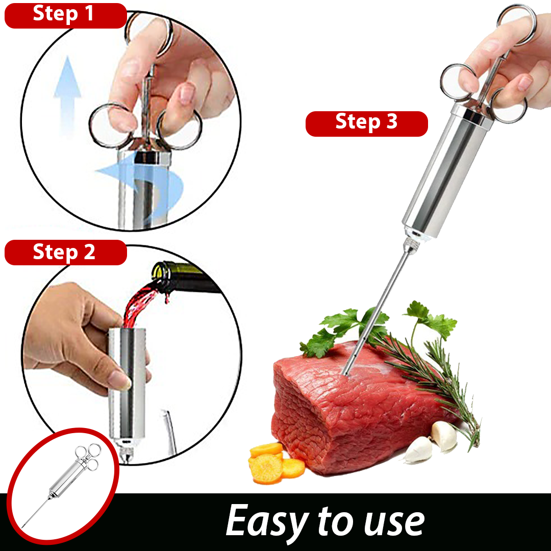BeChef Marinade Injector Syringe