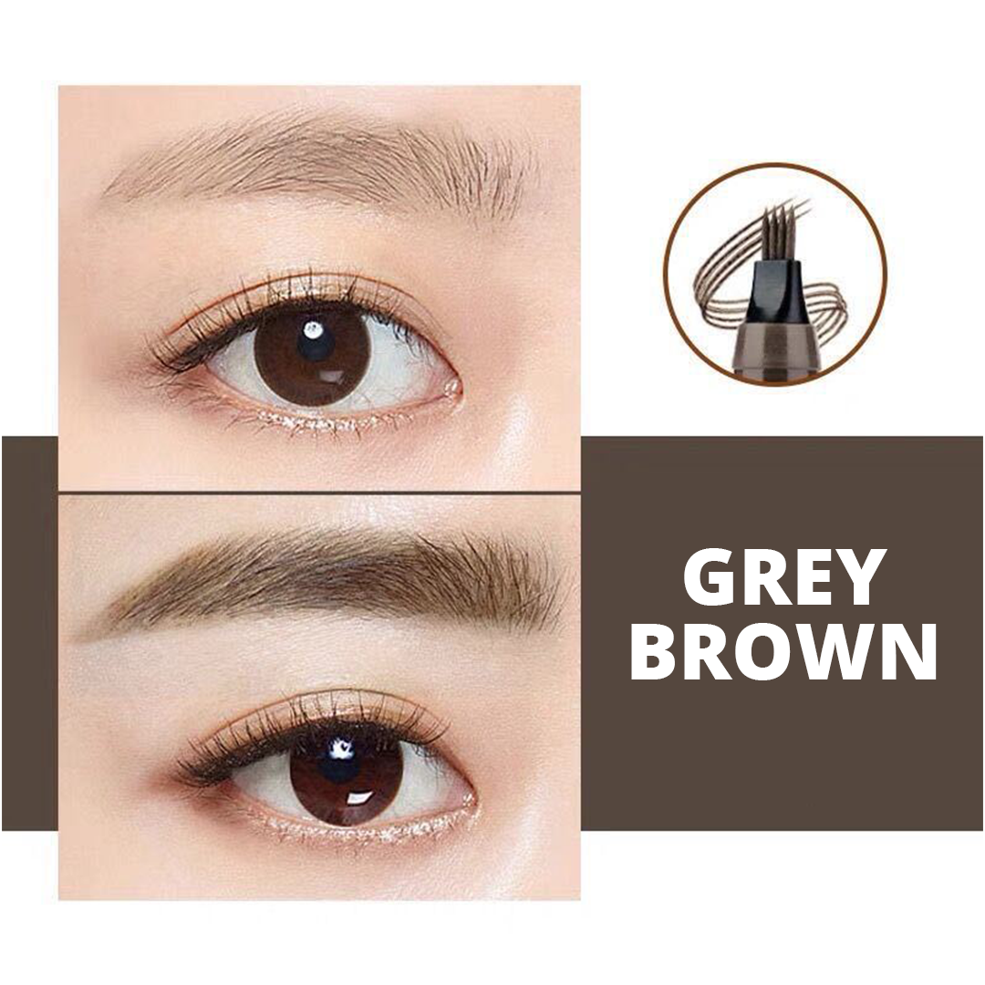BS2TY 4 Fork Tip Eyebrow Tattoo Pencil