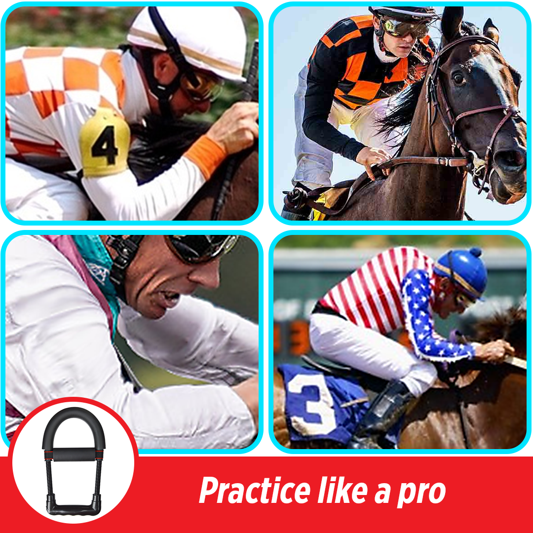 BHURG Portable Forearm and Wrist Trainer for Horseriding