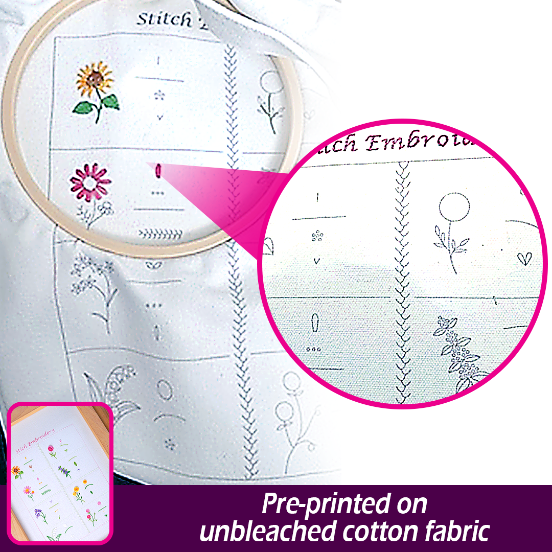 CraftCorner Embroidery Pattern Guide