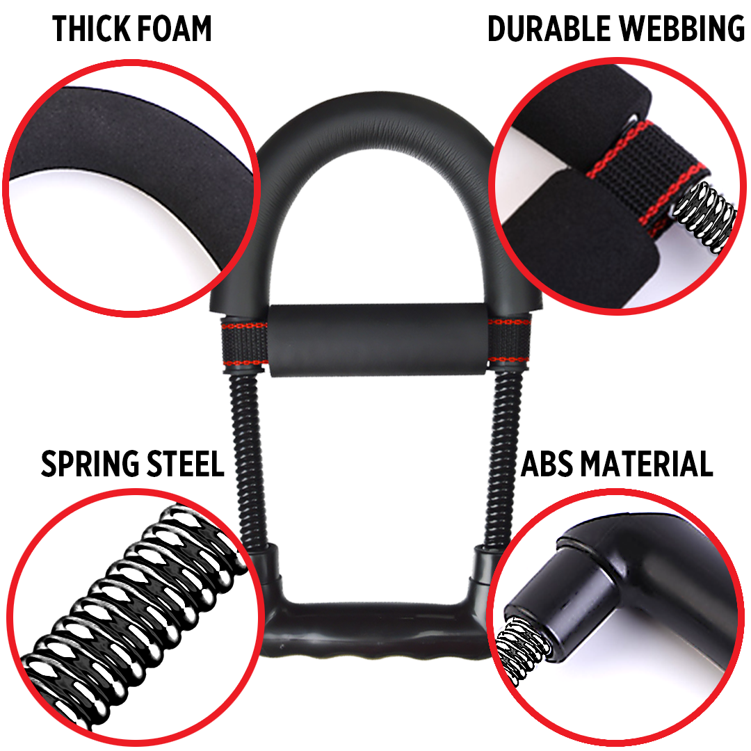 BHURG Portable Forearm and Wrist Trainer for Horseriding