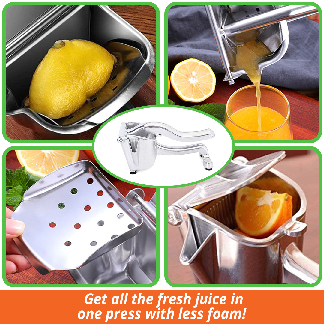 Natural Juice Aluminum Manual Juice Squeezer