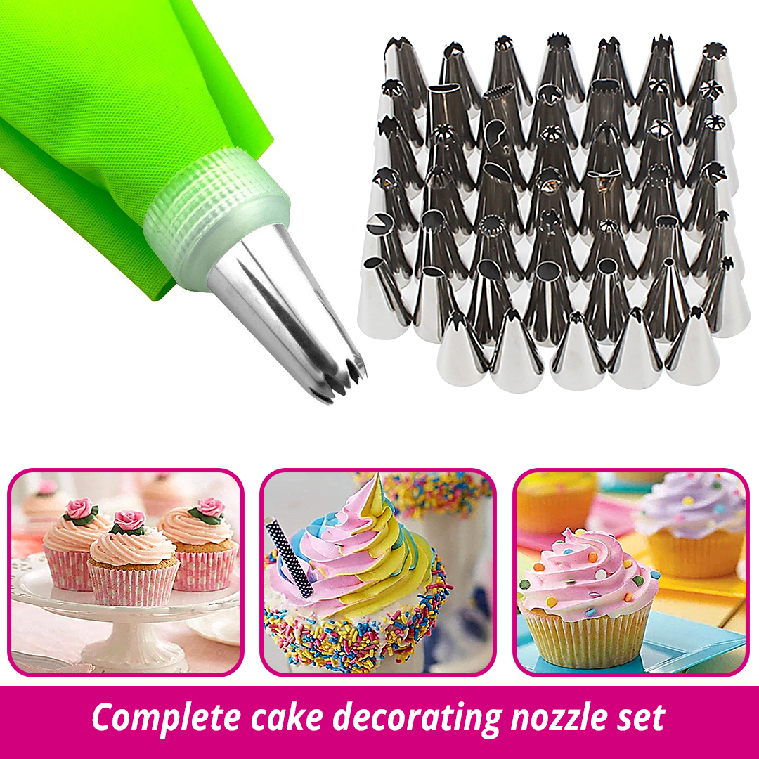 Cake Smart 24-PCs Cake Decorating Nozzle Set