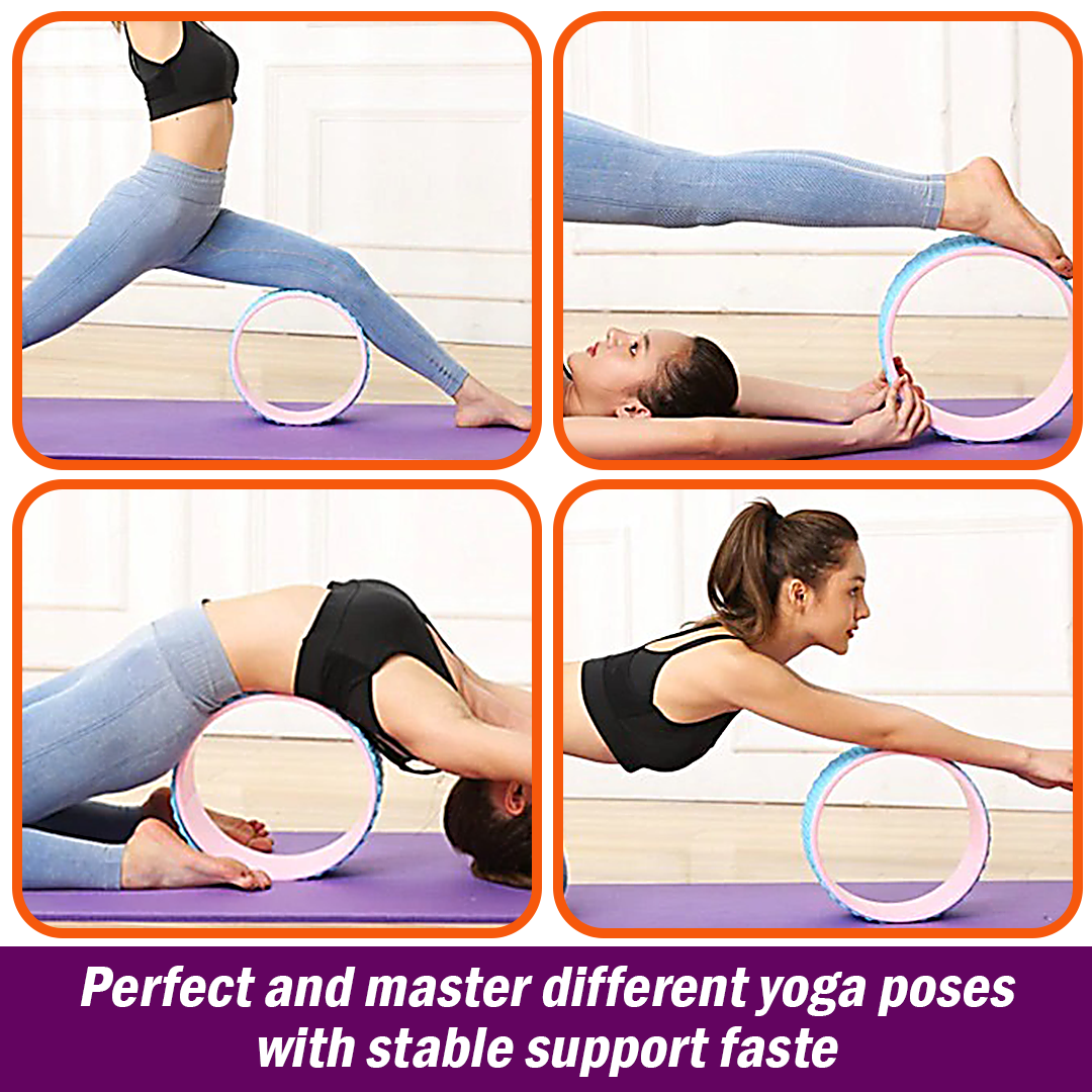FitnessRX Yoga Pilates Roller Wheel