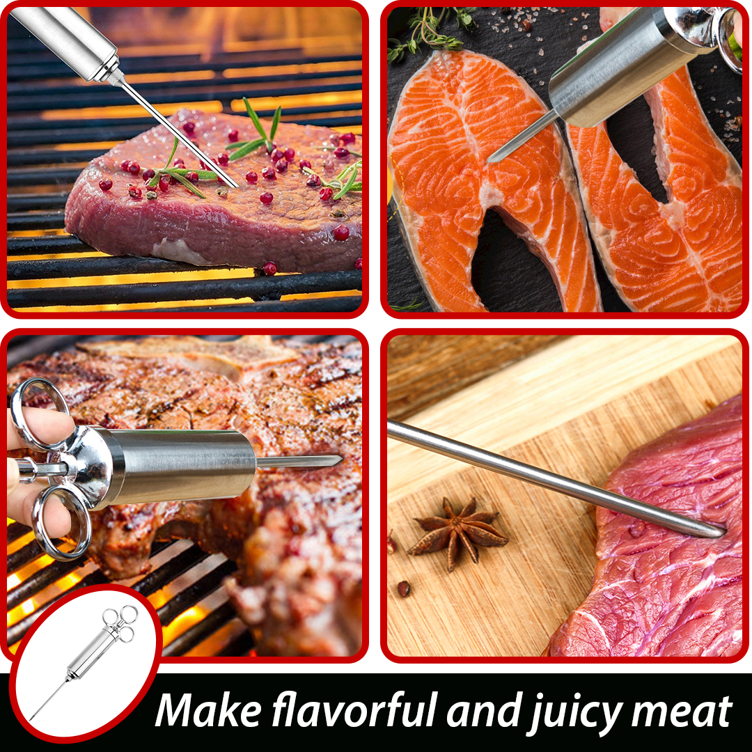 BeChef Marinade Injector Syringe