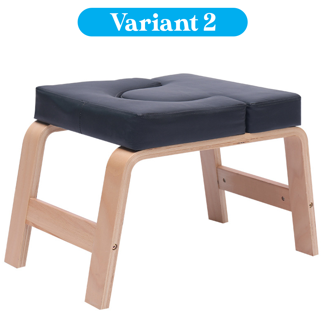 PoseUp Yoga Wooden Headstand Bench