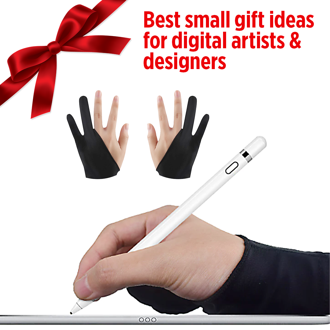 Artist’s 2-Finger Anti-Touch Gloves