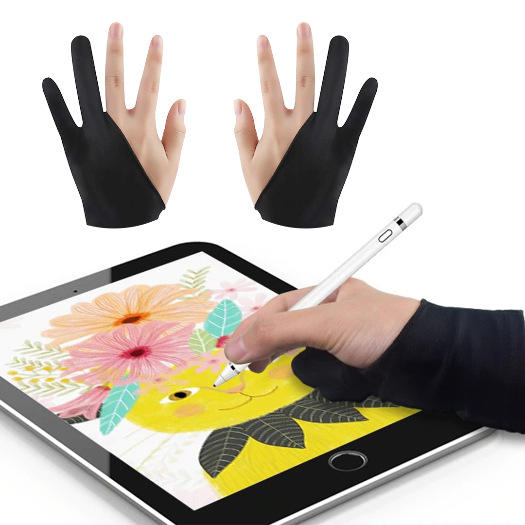 Artist’s 2-Finger Anti-Touch Gloves