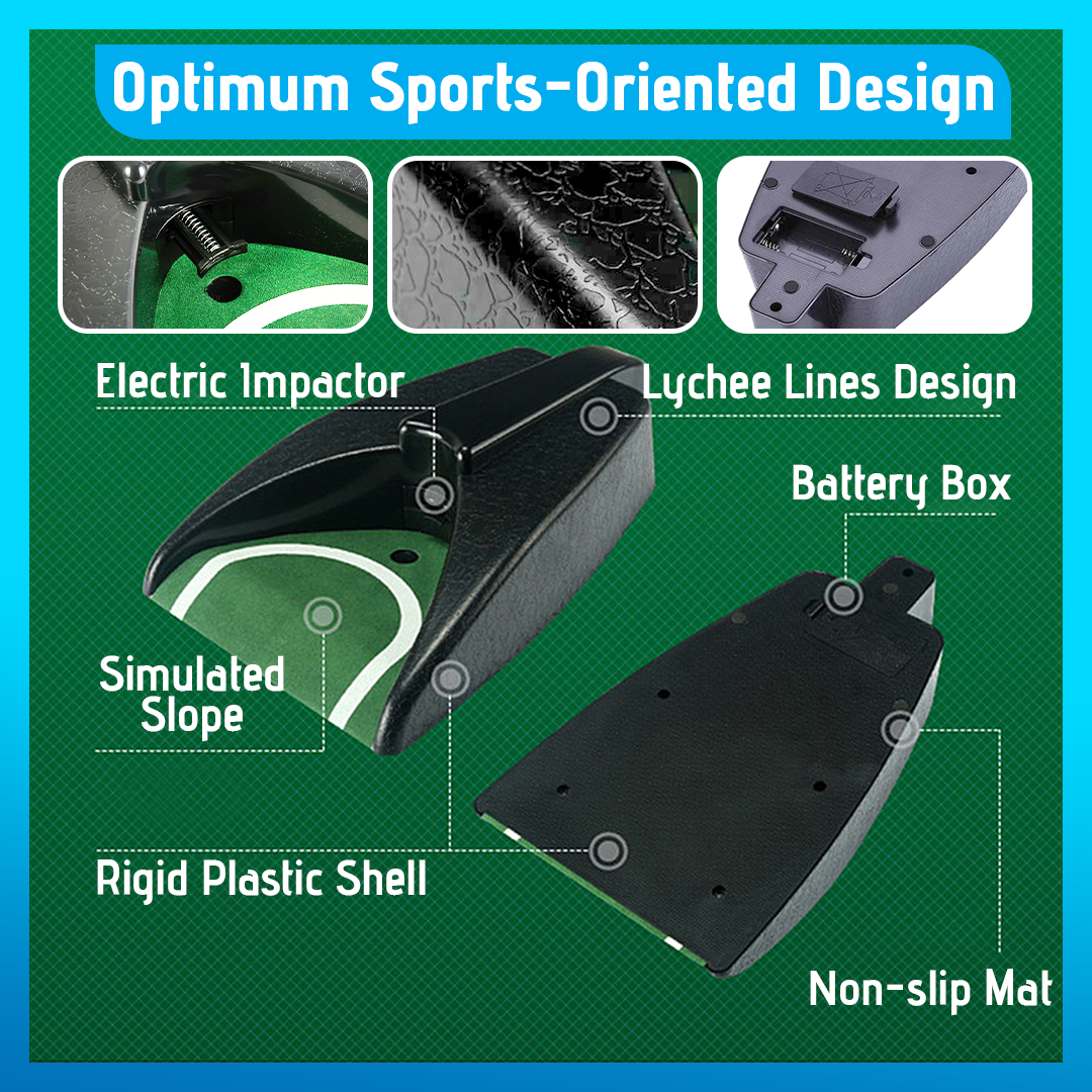 AutoReturn Portable Golf Putting Trainer