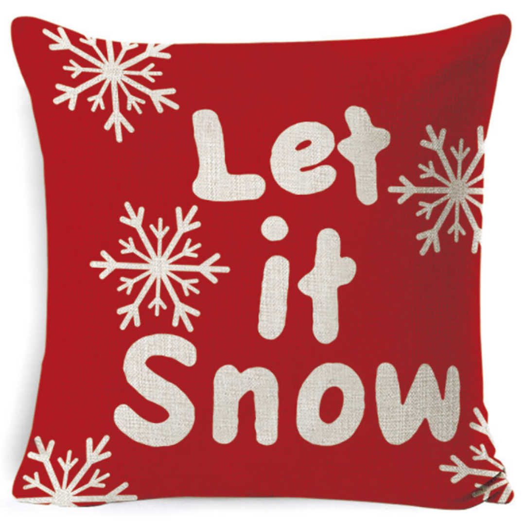 DECORate Christmas Theme Pillowcase