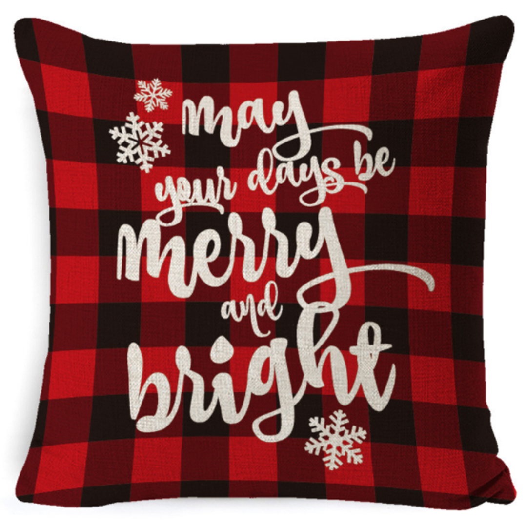 DECORate Christmas Theme Pillowcase