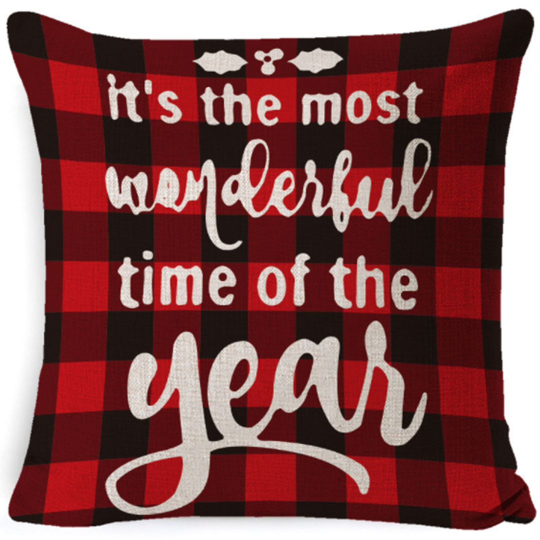 DECORate Christmas Theme Pillowcase