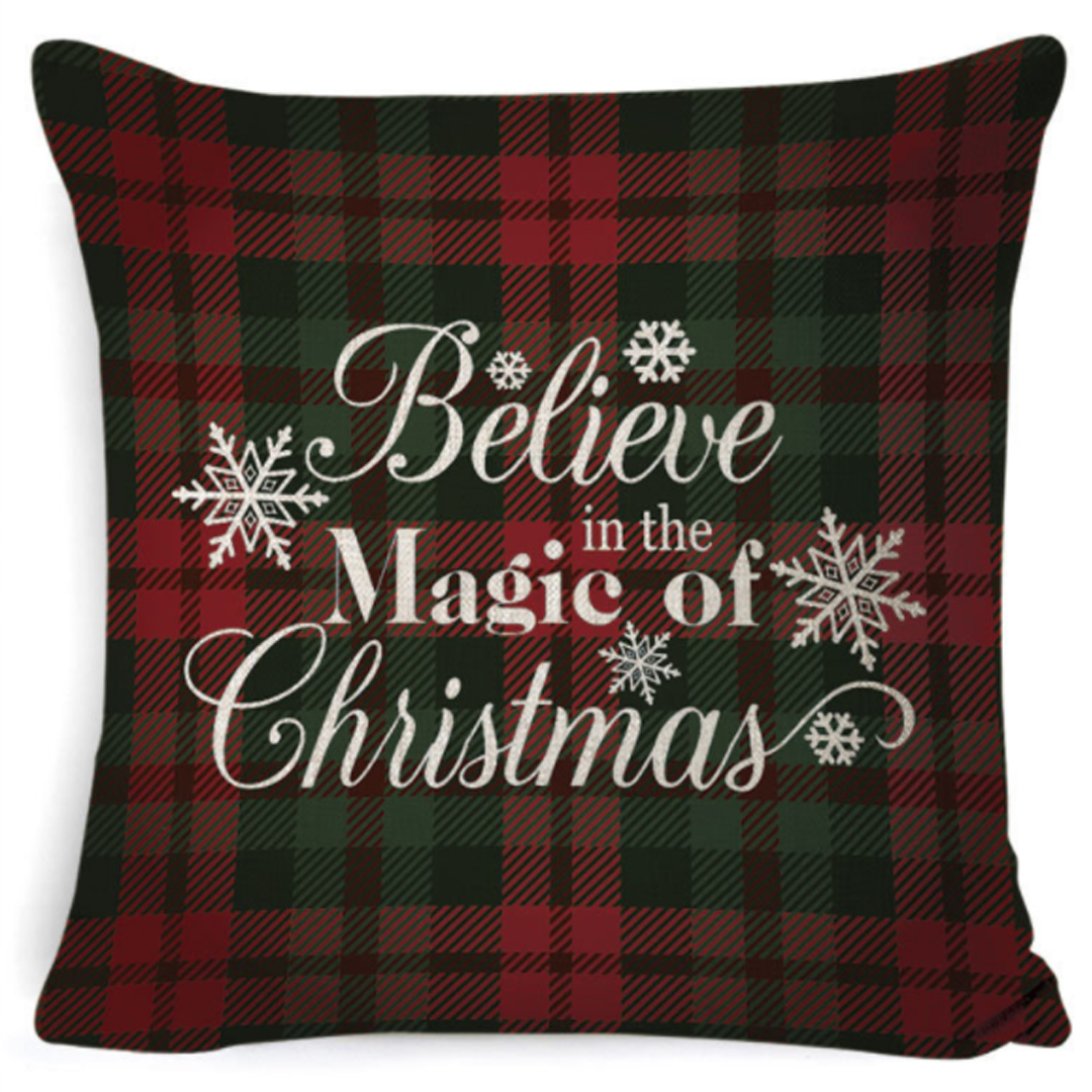 DECORate Christmas Theme Pillowcase