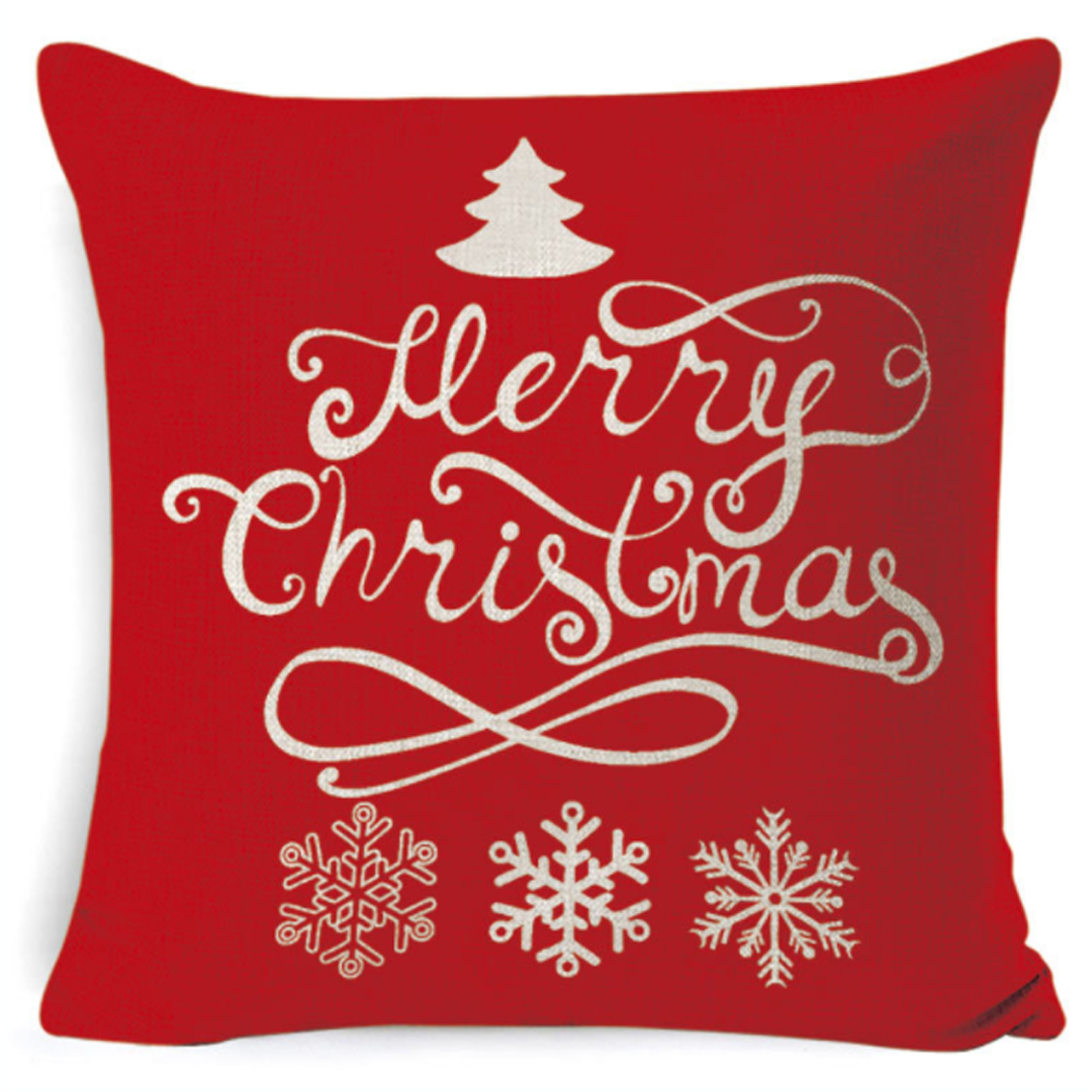 DECORate Christmas Theme Pillowcase