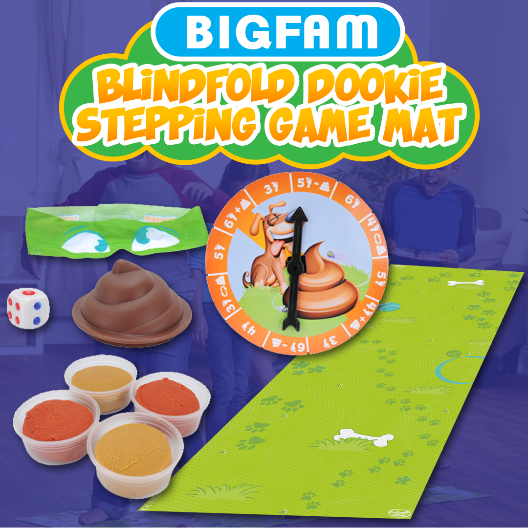 BigFam Blindfold Dookie Stepping Game Mat