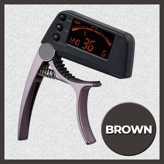 Digital Guitar Capo & Tuner with LCD Display